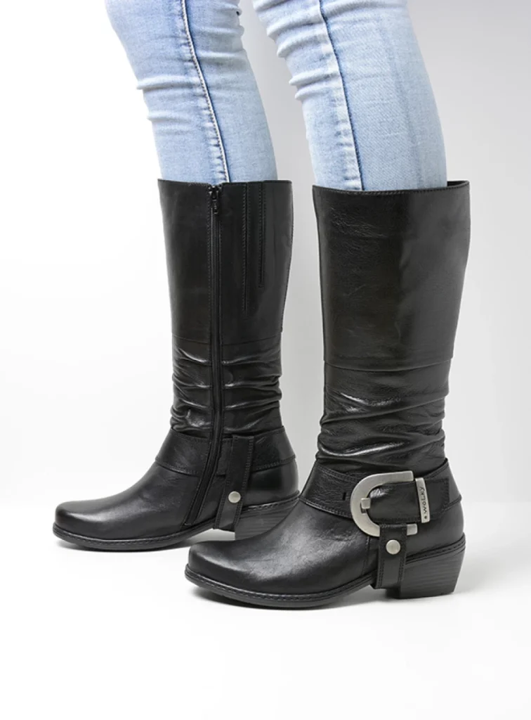 Wolky Stiefel 00456 La Banda 2000 Leder schwarz