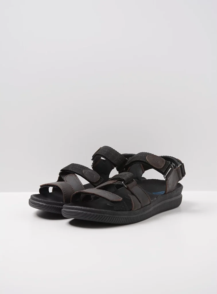 Wolky Sandalen 00722 Active Men 50300 gefettetes Leder braun