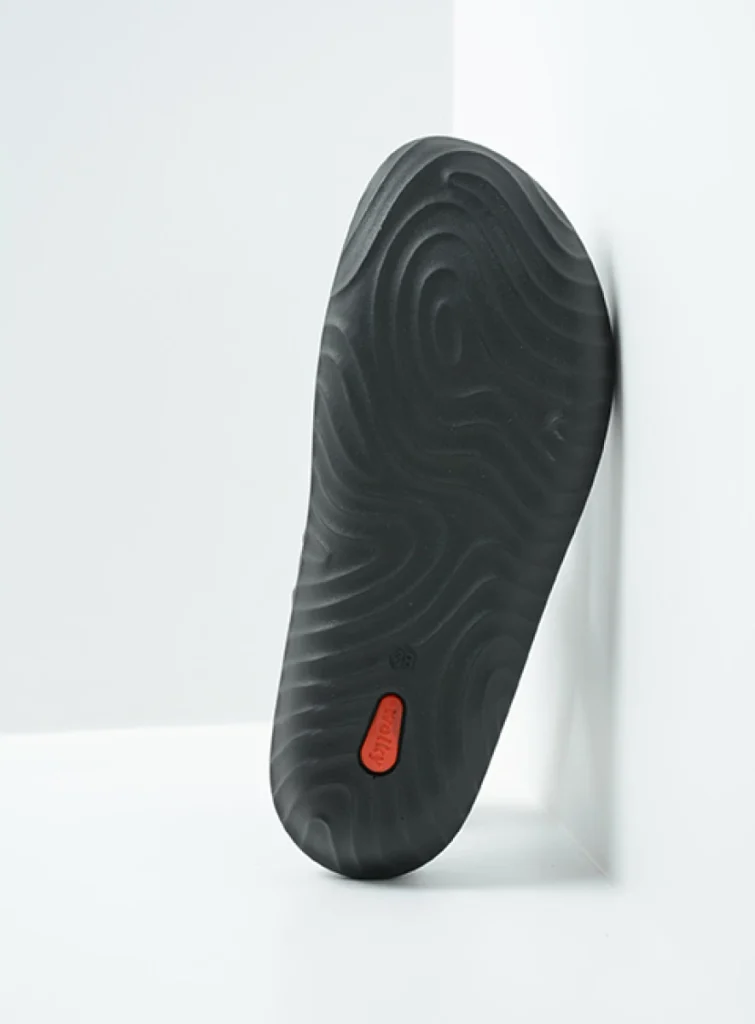 Wolky Sandalen 00882 Cebu 31000 Leder schwarz mattes