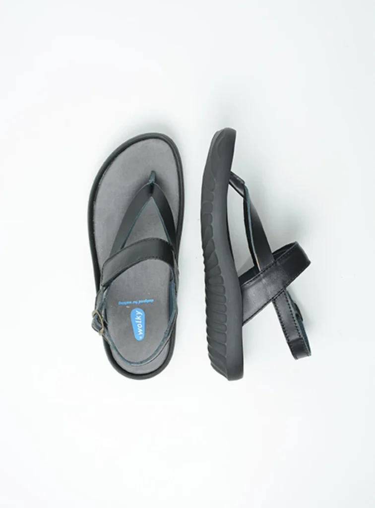 Wolky Sandalen 00882 Cebu 31000 Leder schwarz