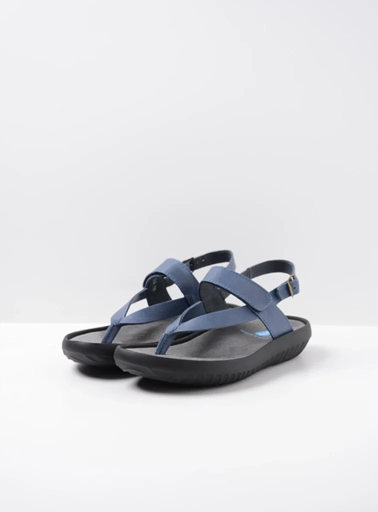 Wolky Sandalen 00882 Cebu 31840 Leder jeansblau