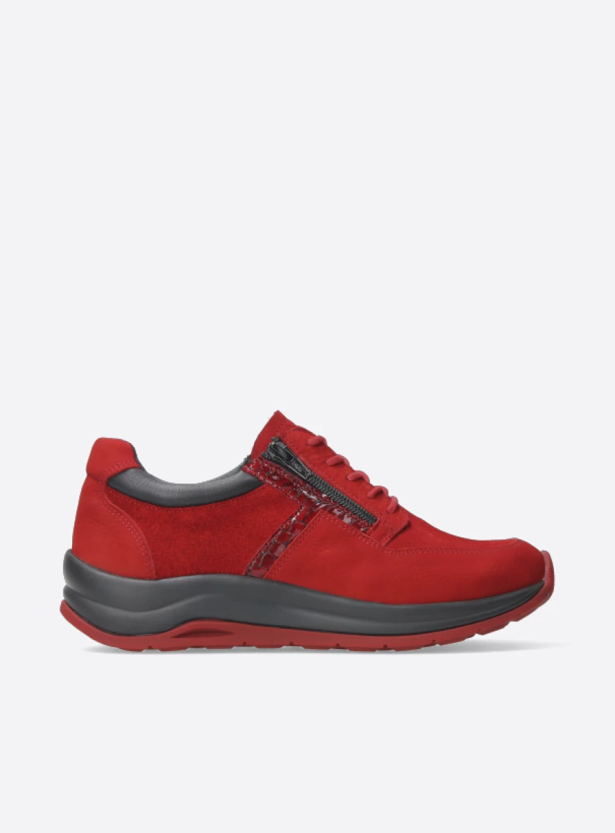 Wolky Sneakers 00979 Comrie 91501 Leder Kombi rot