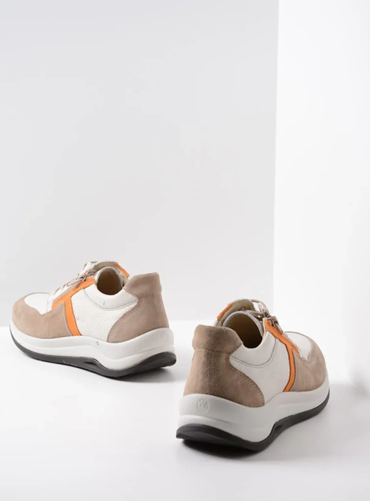 Wolky Sneakers 00979 Comrie 92122 Leder Kombi beige/safari