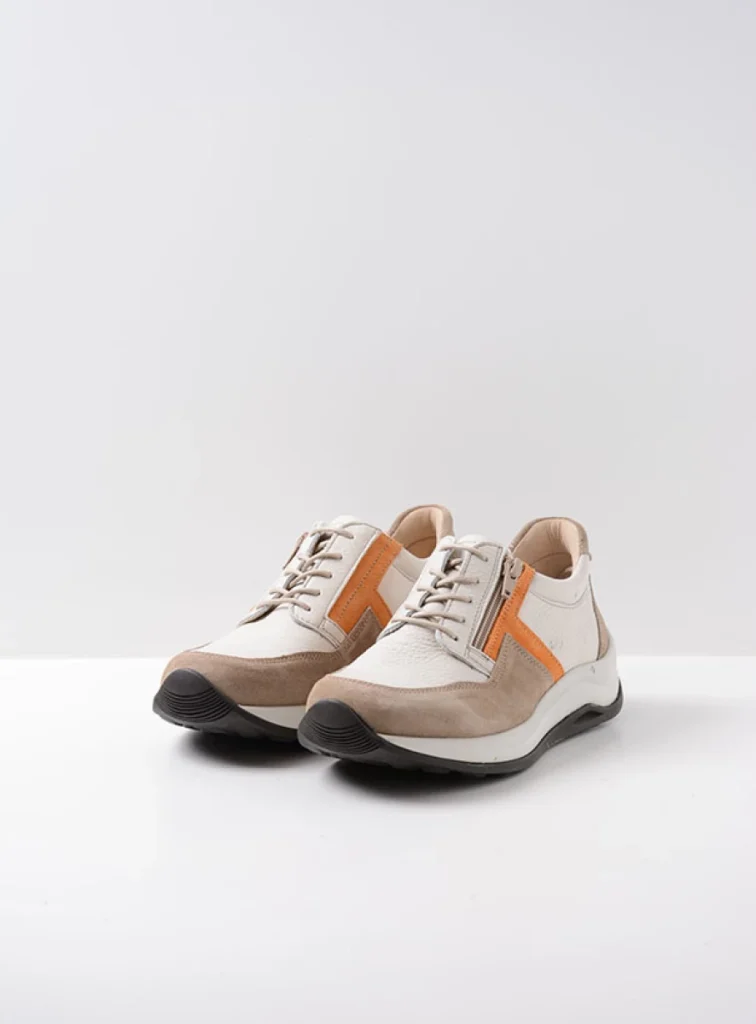 Wolky Sneakers 00979 Comrie 92122 Leder Kombi beige/safari