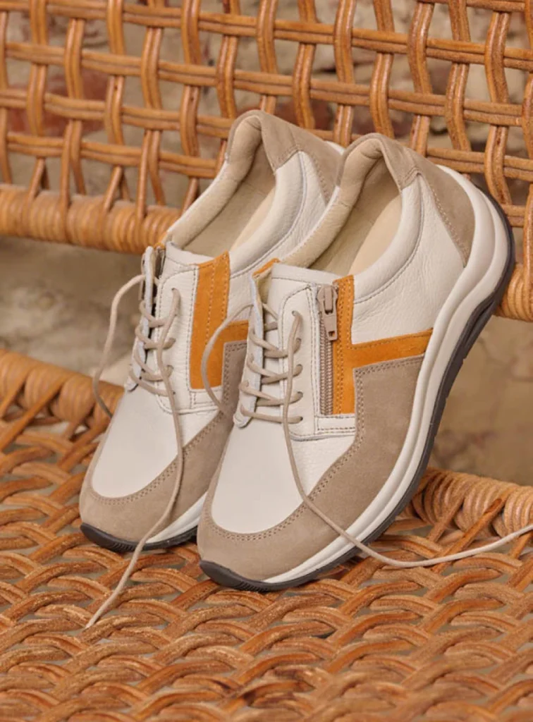 Wolky Sneakers 00979 Comrie 92122 Leder Kombi beige/safari