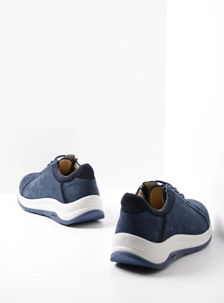 Wolky Sneakers 00980 Milton 11820 Nubukleder denimblau