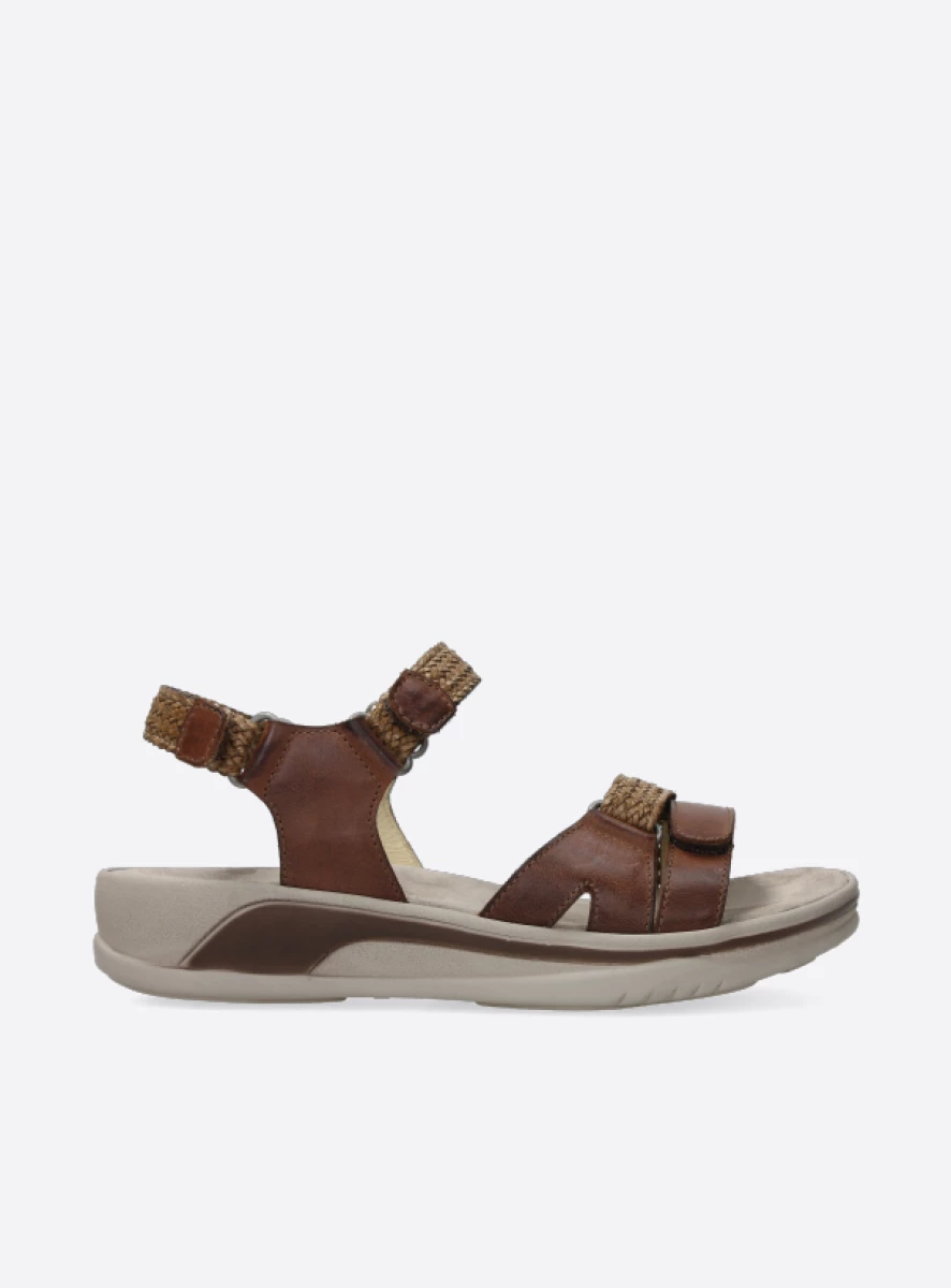 Wolky Sandalen 01056 Acula 31430 Leder cognac