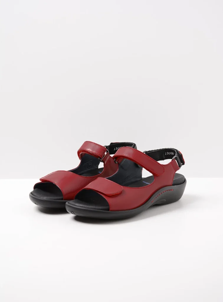 Wolky Sandalen 01300 Salvia 30500 Leder rot