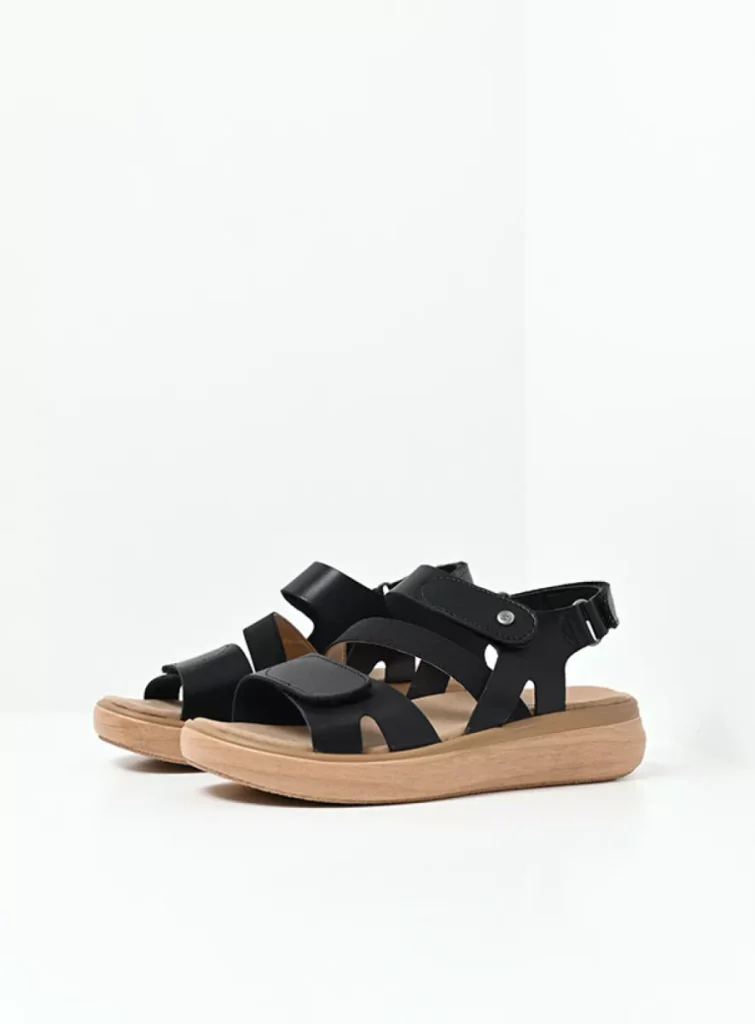 Wolky Sandalen 01930 Amara 02000 Biocare schwarz