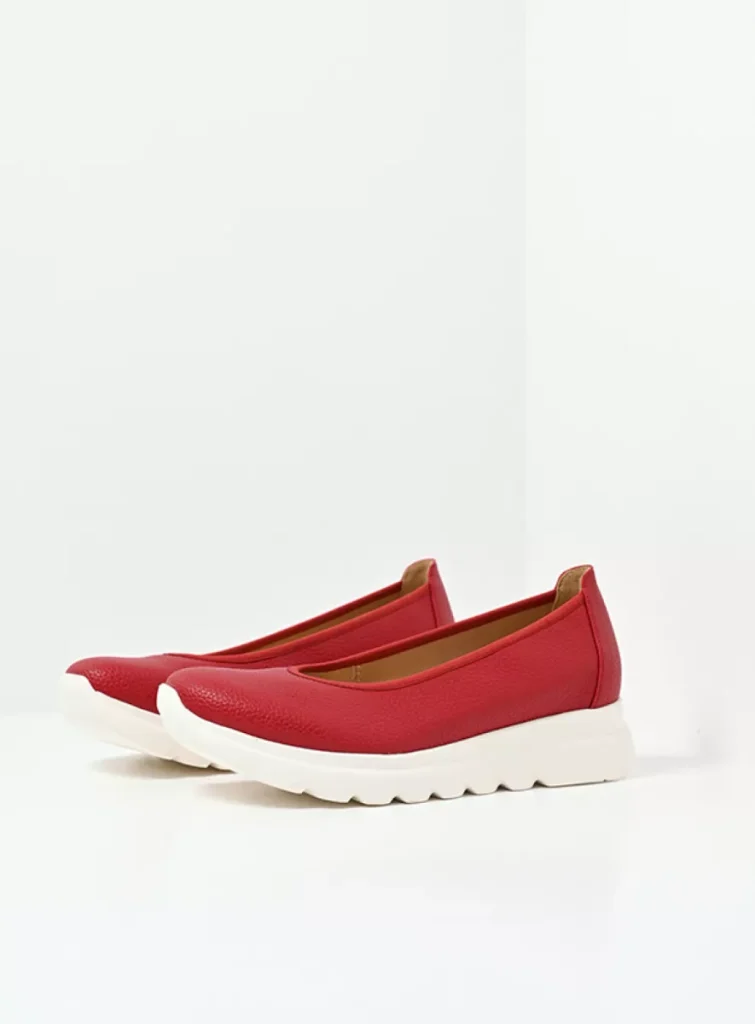 Wolky Ballerinas 02126 Snallerina F2F 81500 biocare rot