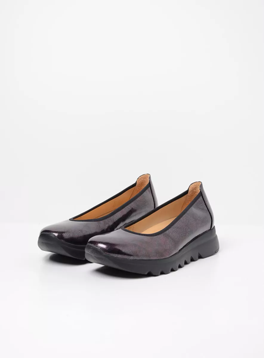 Wolky Ballerinas 02126 Snallerina F2F 96551 Biocare Lack bordeaux