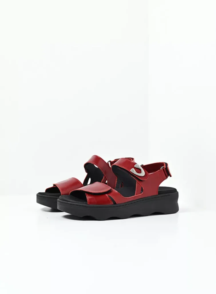 Wolky Sandalen 02350 Medusa 33530 Leder bordeauxrot