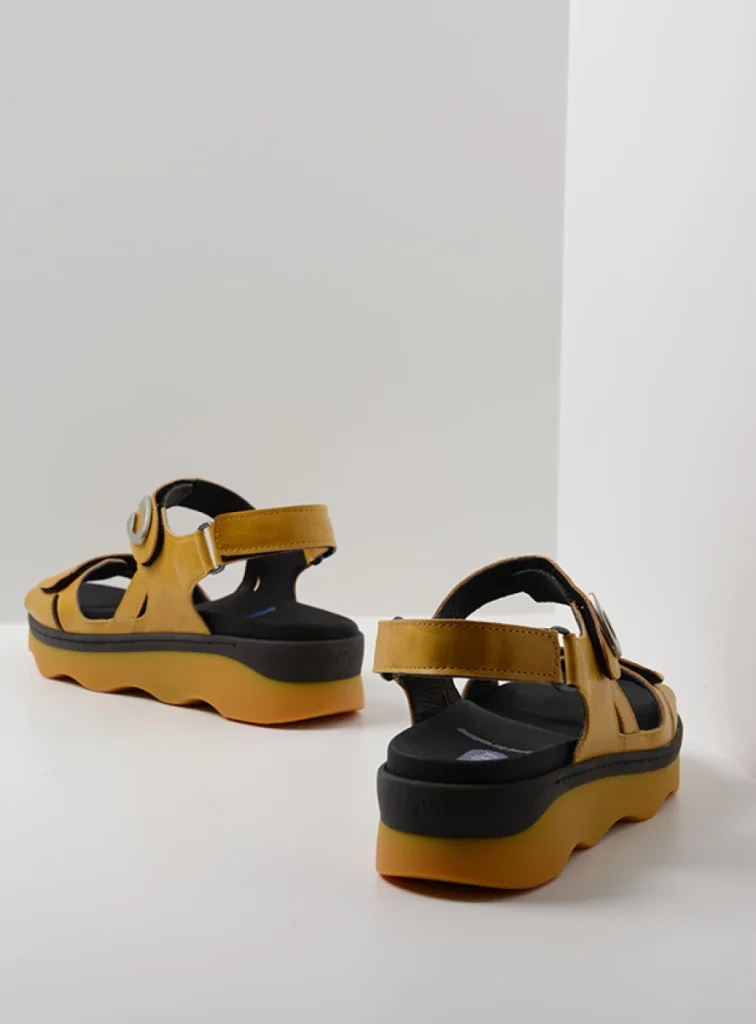 Wolky Sandalen 02350 Medusa 33930 Leder amber