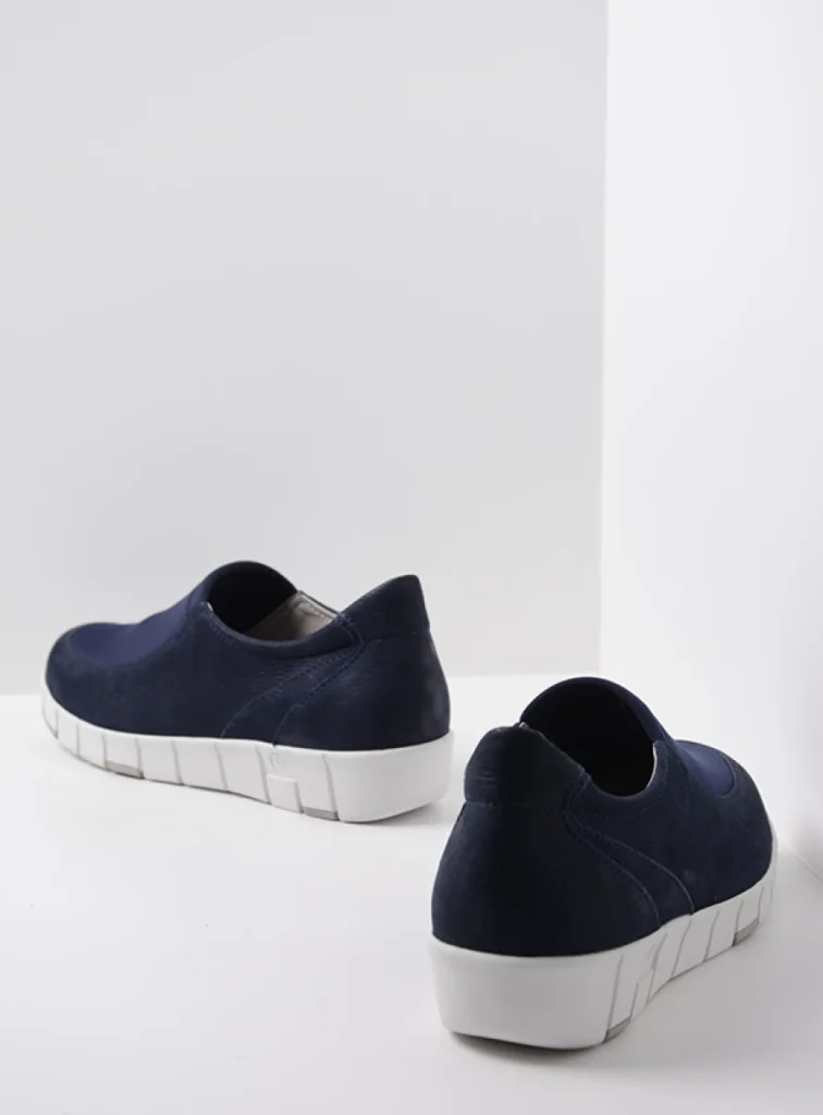 Wolky Ballerinas 02453 Salton 13870 Nubukleder blau-sommer