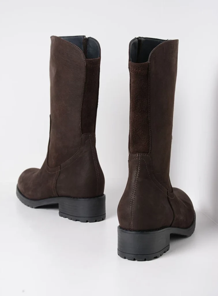 Wolky Stiefel 02476 Ansina F2F 10300 Nubukleder braun