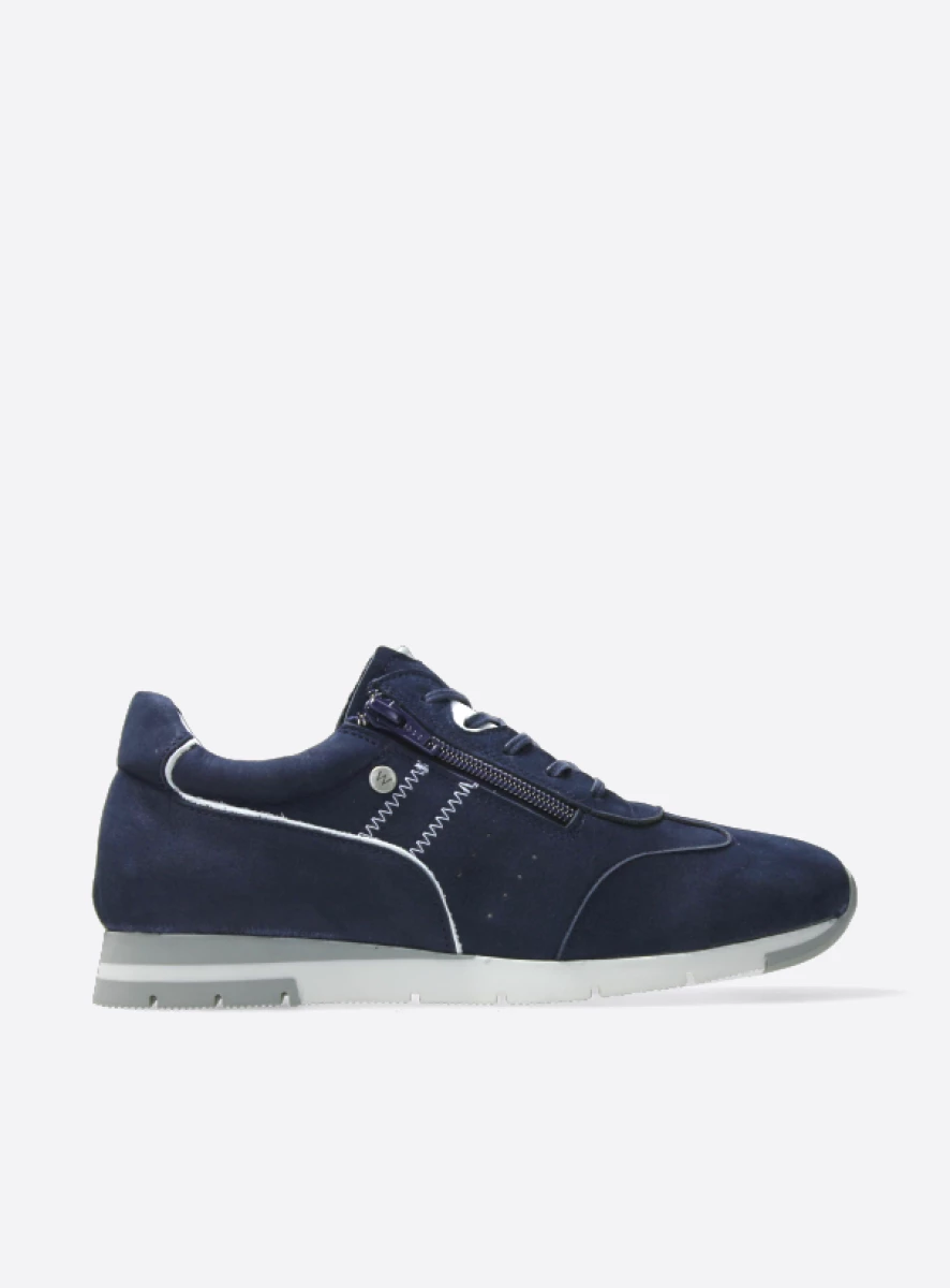 Wolky Sneakers 02526 Yell XW 11820 Nubukleder denimblau