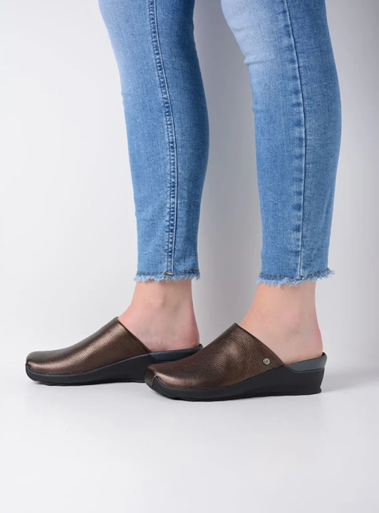 Wolky Clogs 02575 Go 71320 Leder bronze