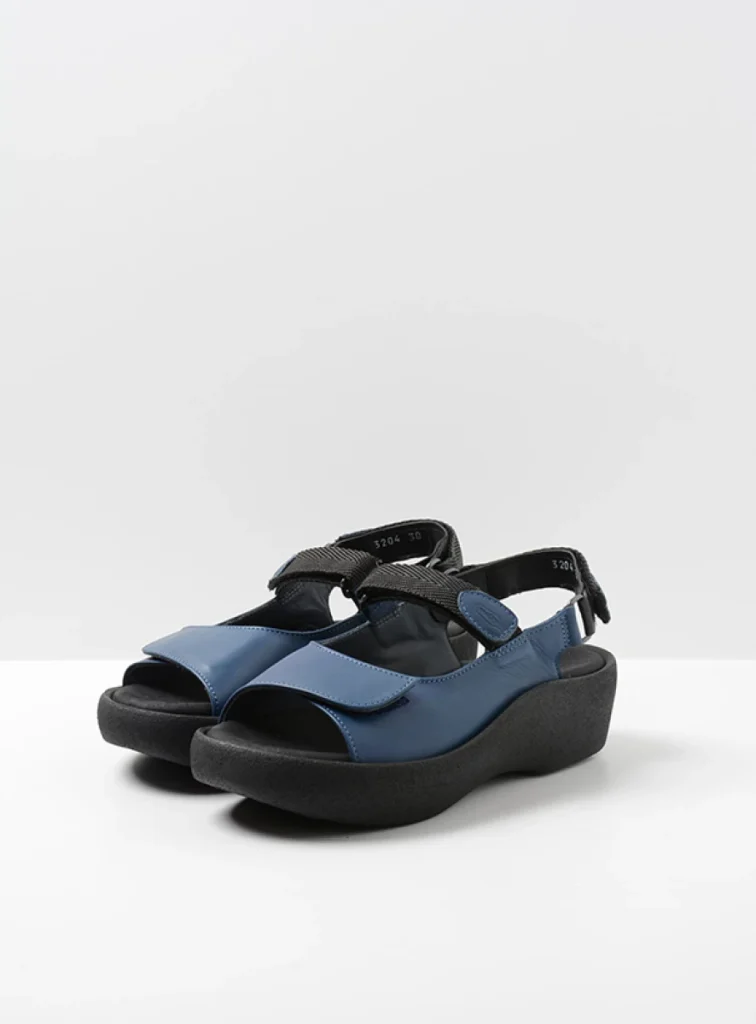 Wolky Sandalen 03204 Jewel 34840 Leder jeans