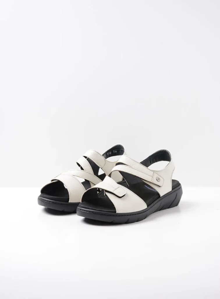 Wolky Sandalen 04106 Ikaria 32120 Leder altweiß