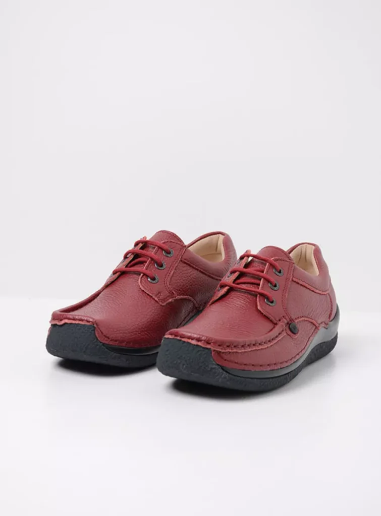 Wolky Sneakers 04527 Taranta 72530 Leder bordeauxrot