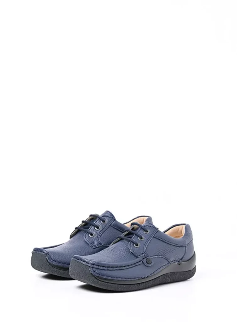 Wolky Sneakers 04527 Taranta 72800 Leder dunkelblau