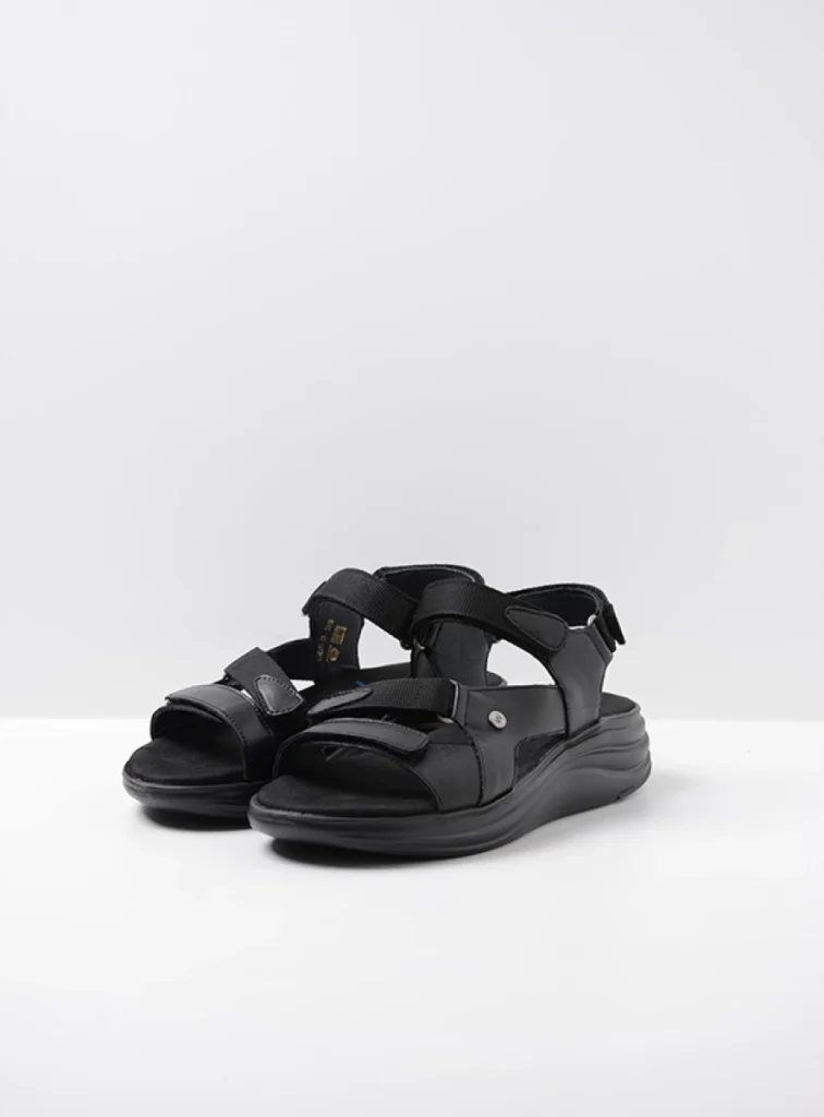 Wolky Sandalen 05650 Cirro 30000 Leder schwarz