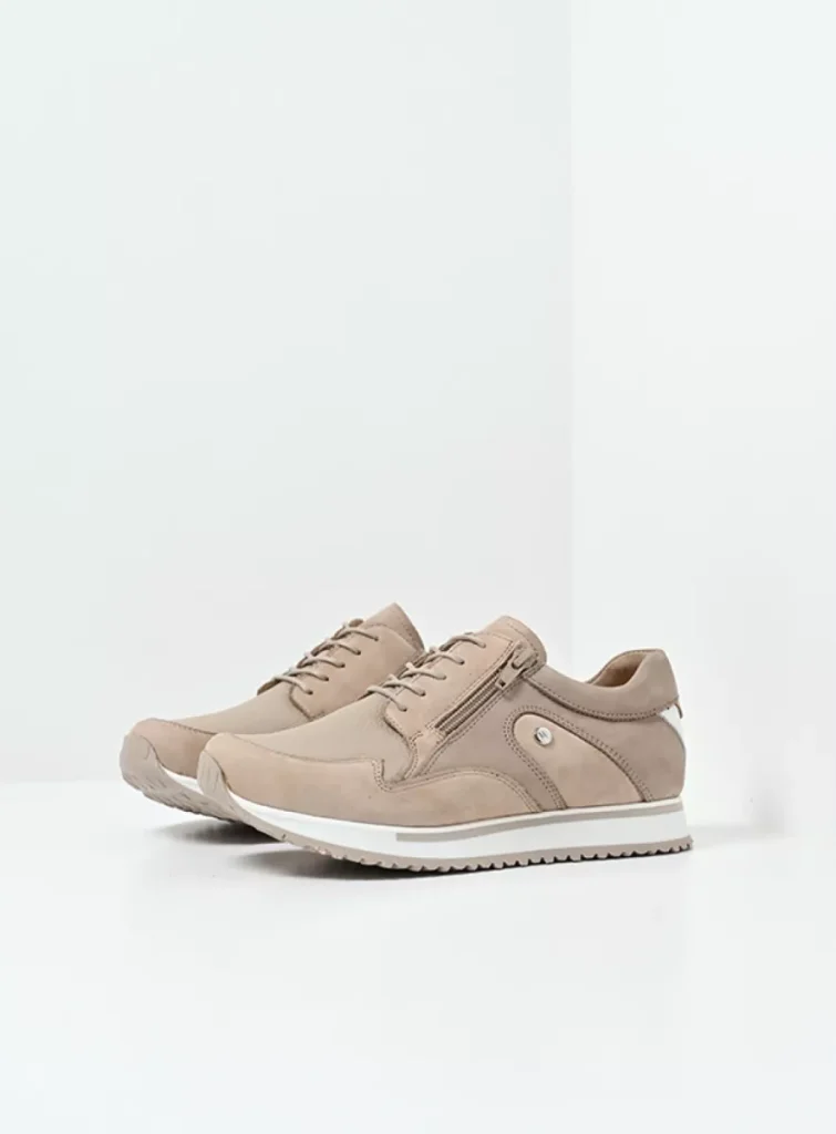 Wolky Sneakers 05812 e-Go S2F 90390 Kombi Leder Stretch beige