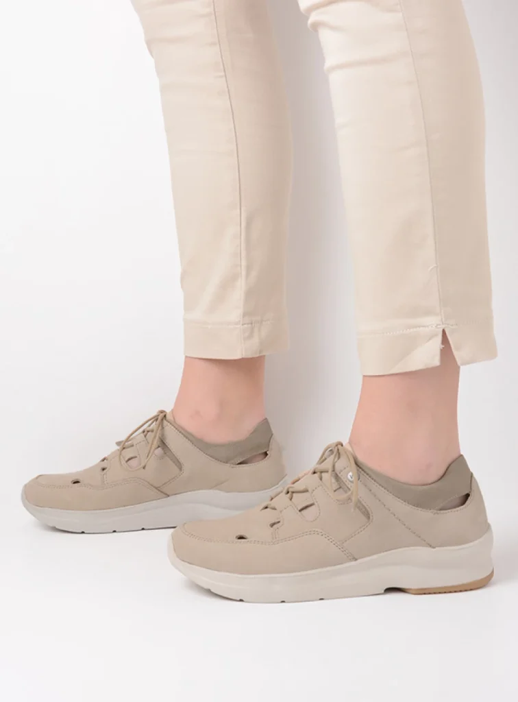 Wolky Sneakers 05894 Galena 11390 Nubukleder beige