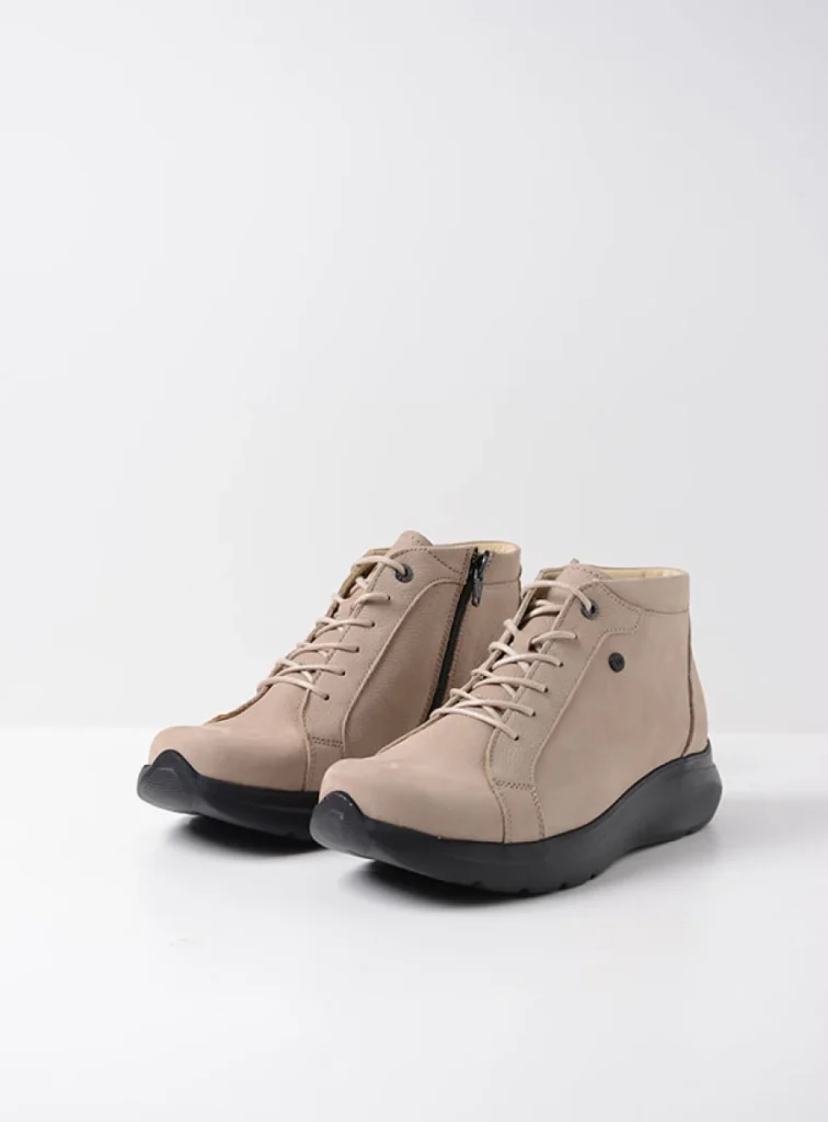 Wolky Schnürschuhe 05930 Lima 11125 Nubukleder safari