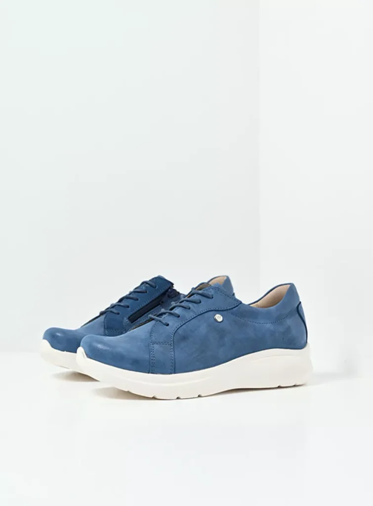 Wolky Sneakers 06401 Blitz 36804 Effekt-Leder blau