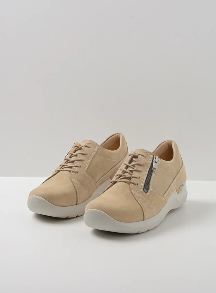 Wolky Schnürschuhe 06609 Feltwell 11390 Nubuk beige