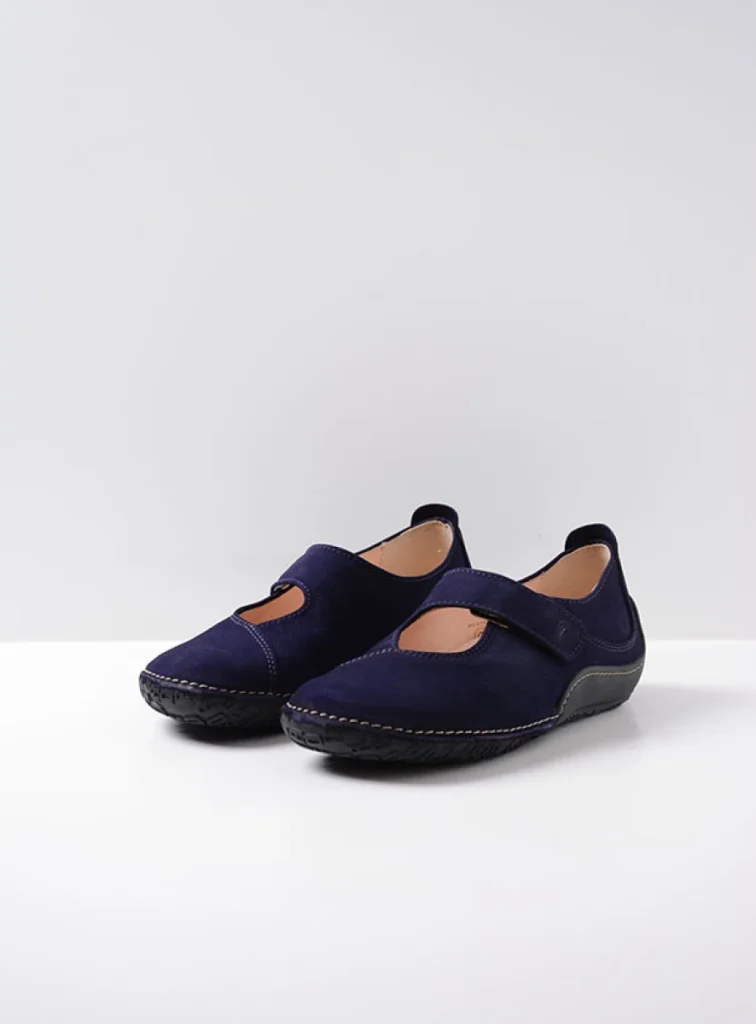 Wolky Riemenschuhe 08315 Fresh 11600 Nubukleder violett