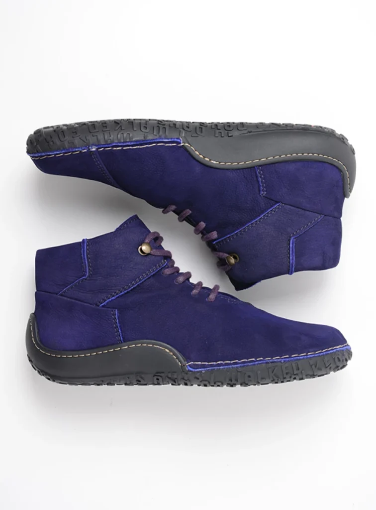 Wolky Hohe Schnürschuhe 08361 Mokola 11600 Nubukleder violett