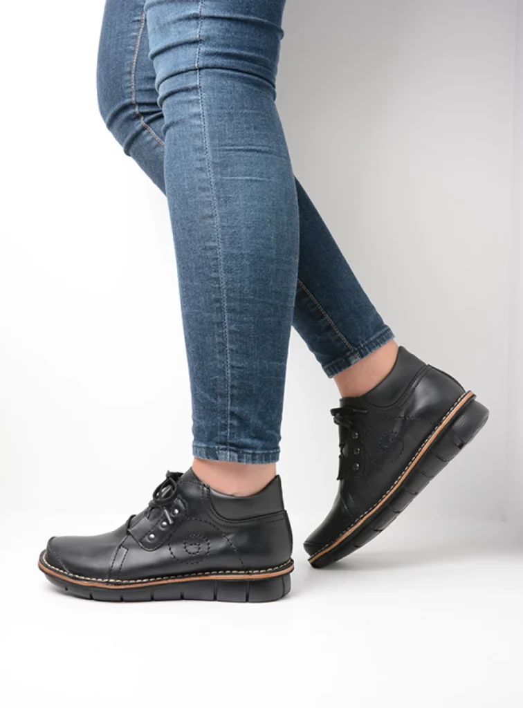 Wolky Hohe Schnürschuhe 08399 Gallo Vegan 93000 schwarz